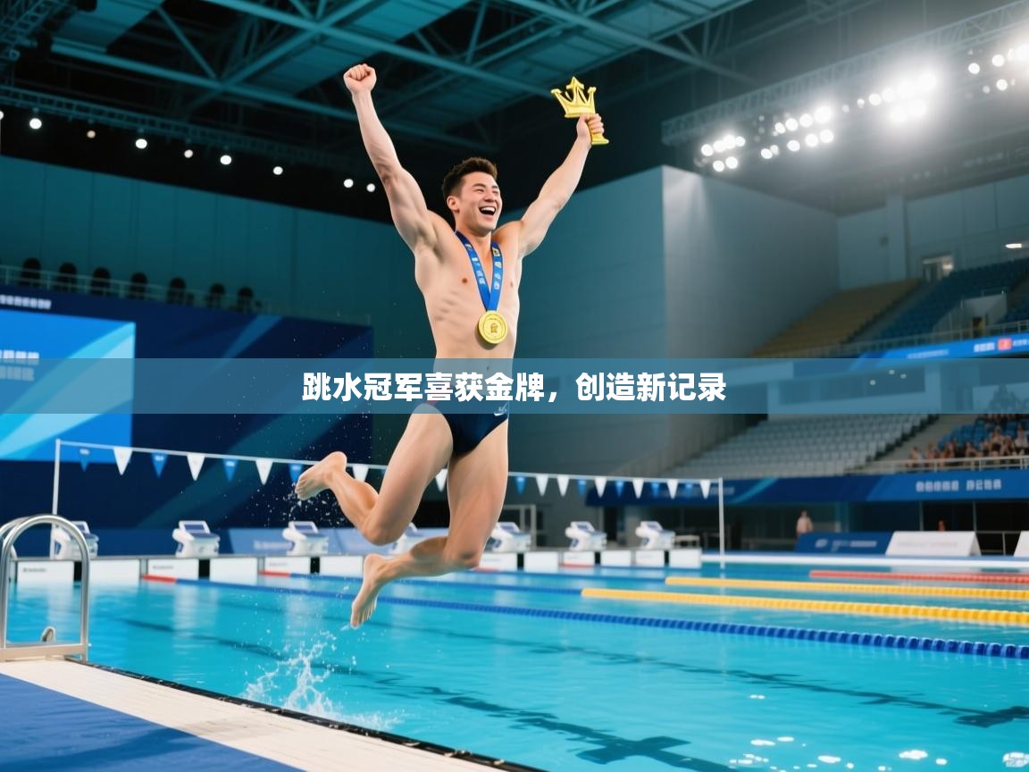 跳水冠军喜获金牌，创造新记录