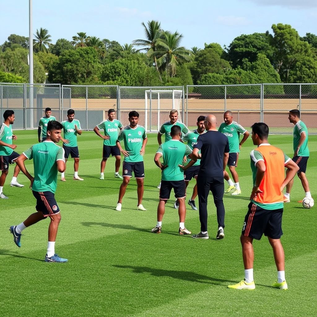 澳亚国际手游官网-帕尔梅拉斯体能训练升级，备战阿尔艾因半决赛