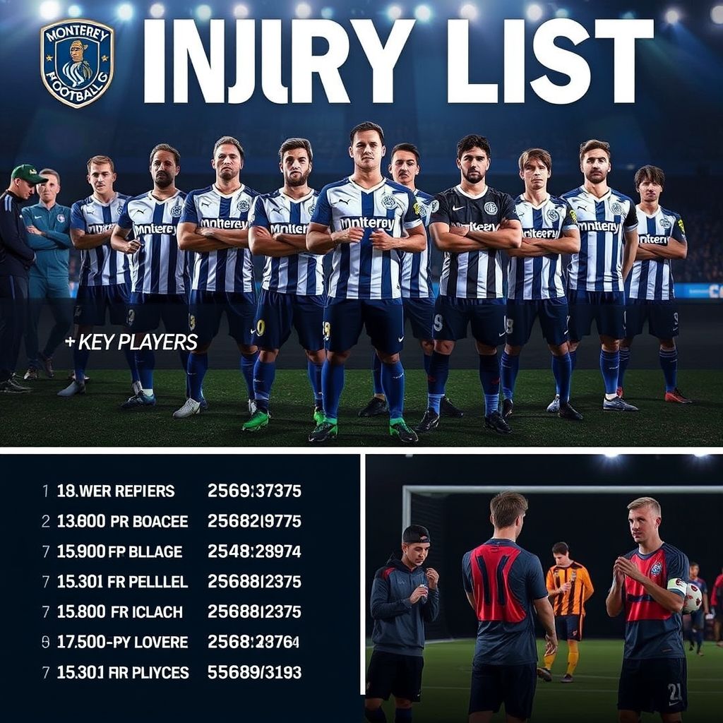 澳亚国际公司官网-蒙特雷伤病名单更新，关键球员状态备受关注